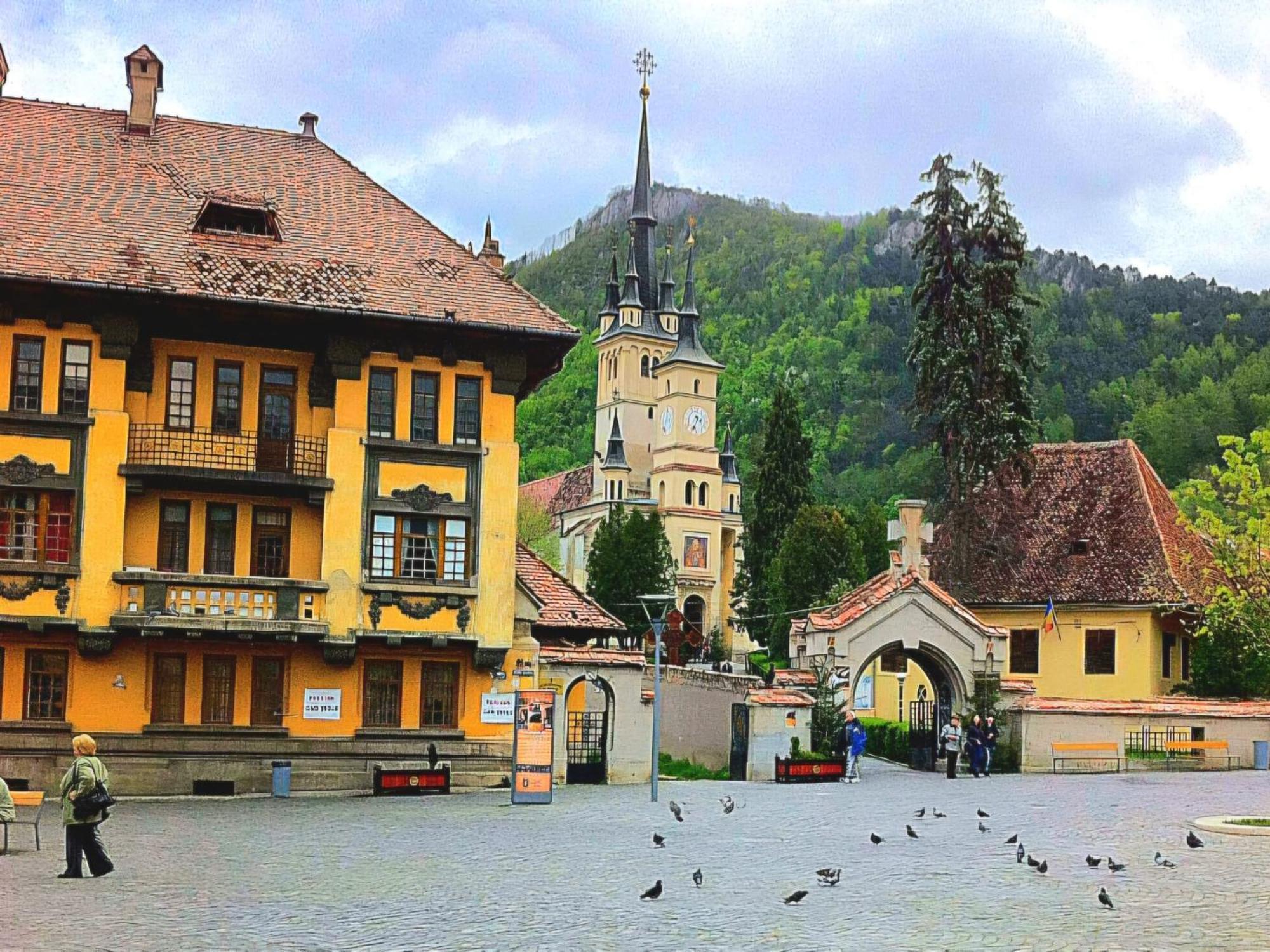 Apartamento Casa Ileana Centrul Vechi Braşov Exterior foto